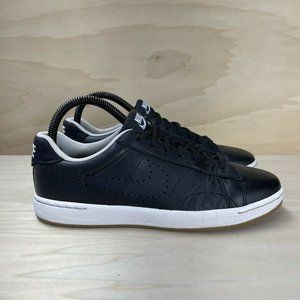 Nike Womens Tennis Classic Ultra LTHR Leather Sneakers Black 725111-001 Sz 7.5